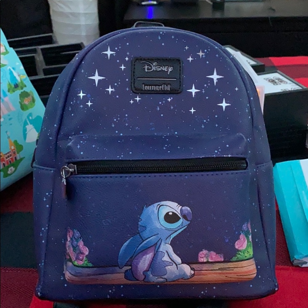 RARE Stitch Starry Night Loungefly